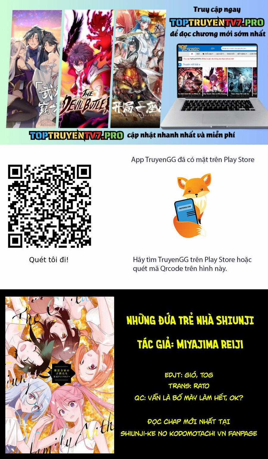 Những Đứa Trẻ Nhà Shiunji Chương 35 trang 1