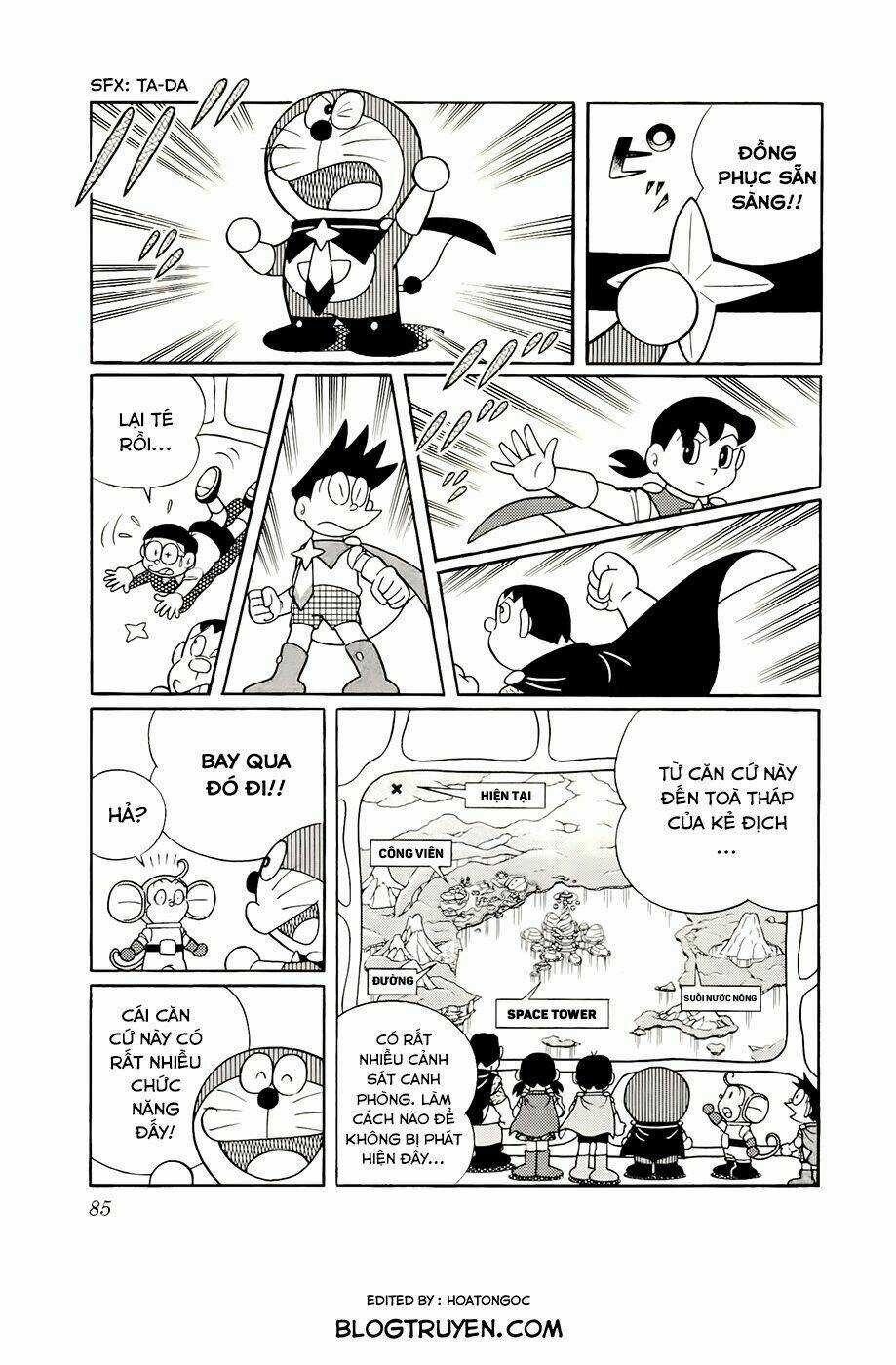 Những hiệp sĩ không gian Chapter 4 trang 9