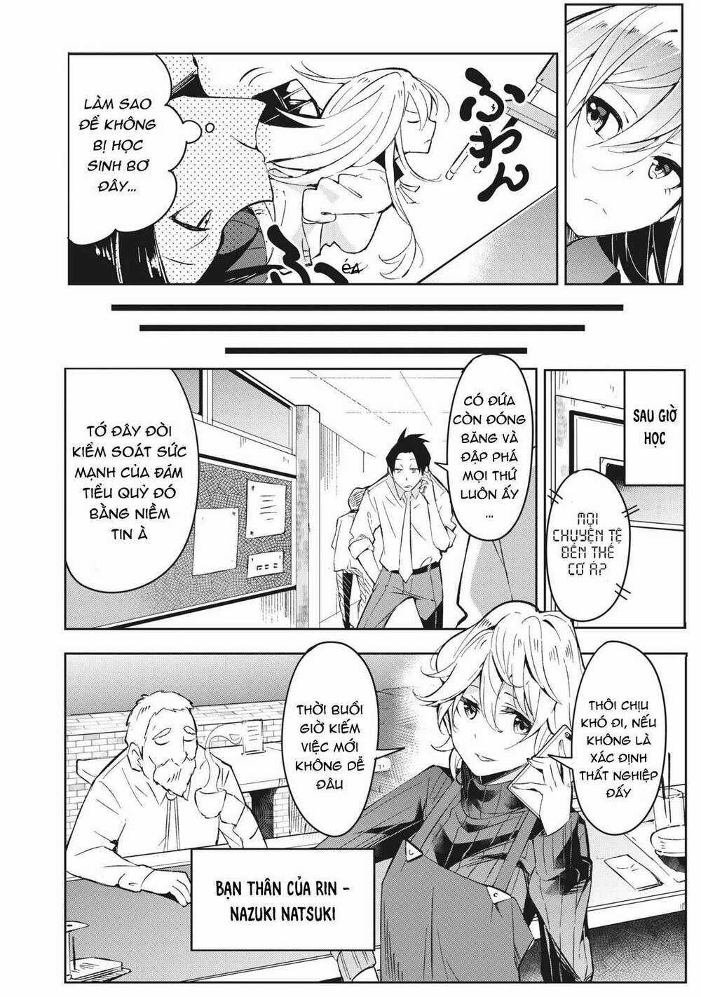 Những Học Sinh Mang Siêu Năng Lực Và Tên Giáo Viên Lười Biếng Chapter 1 trang 10