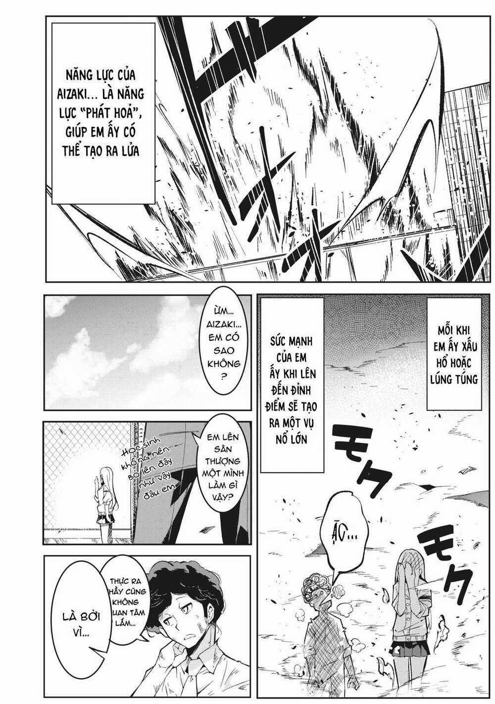 Những Học Sinh Mang Siêu Năng Lực Và Tên Giáo Viên Lười Biếng Chapter 1 trang 18