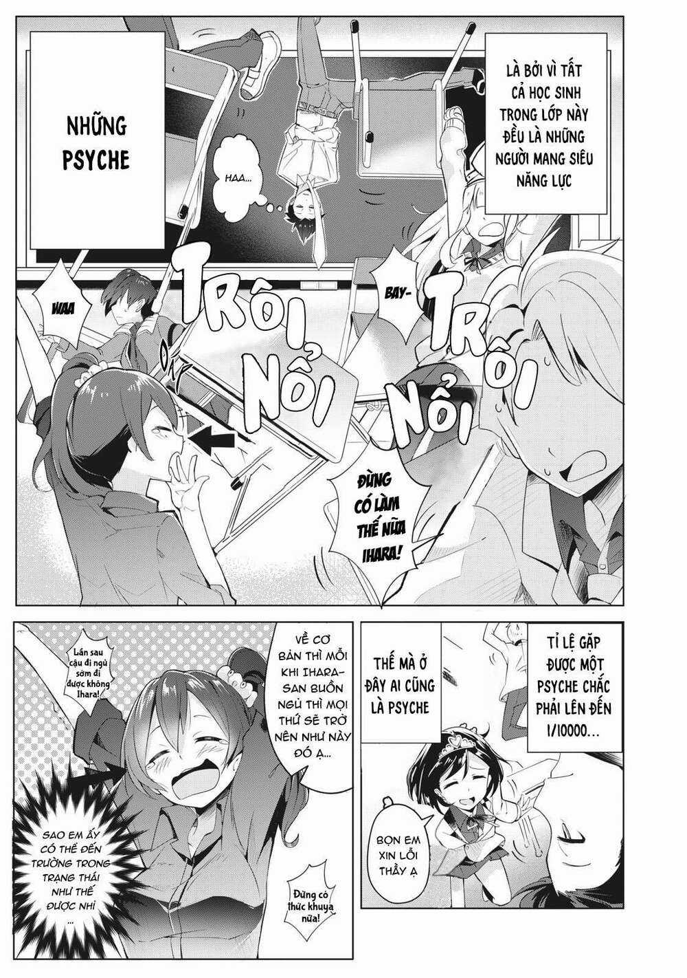 Những Học Sinh Mang Siêu Năng Lực Và Tên Giáo Viên Lười Biếng Chapter 1 trang 5