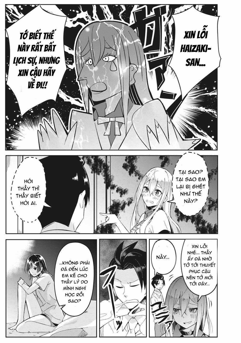 Những Học Sinh Mang Siêu Năng Lực Và Tên Giáo Viên Lười Biếng Chapter 2 trang 14