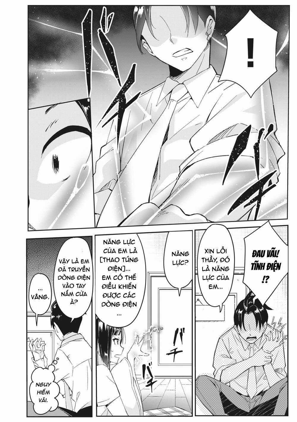 Những Học Sinh Mang Siêu Năng Lực Và Tên Giáo Viên Lười Biếng Chapter 2 trang 9