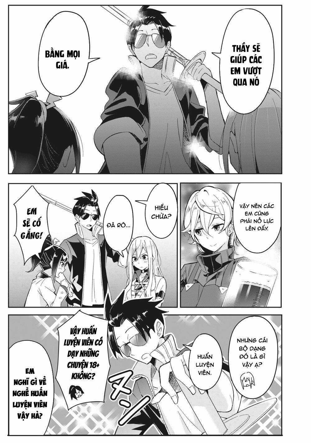 Những Học Sinh Mang Siêu Năng Lực Và Tên Giáo Viên Lười Biếng Chapter 3.1 trang 10