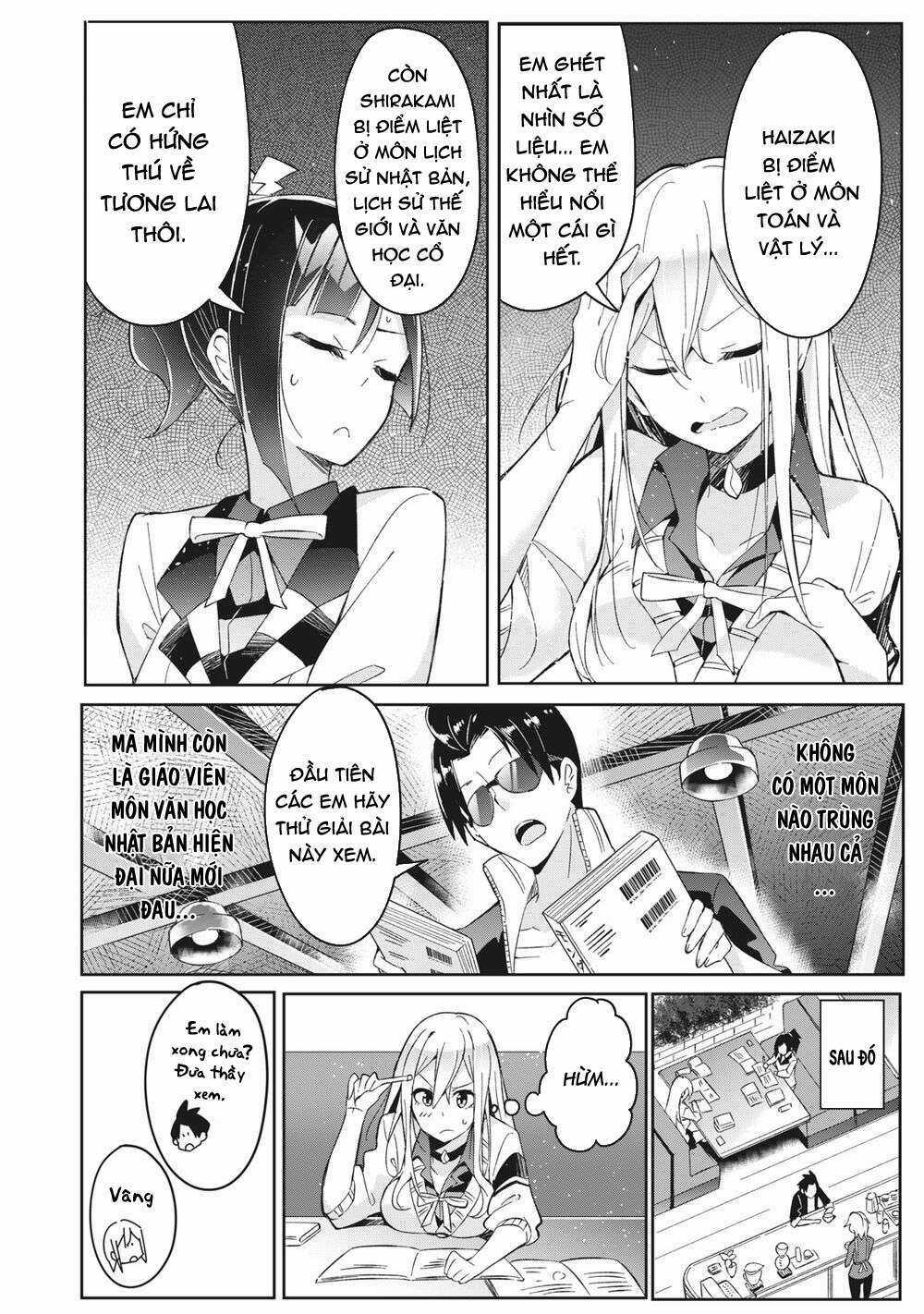 Những Học Sinh Mang Siêu Năng Lực Và Tên Giáo Viên Lười Biếng Chapter 3.1 trang 11