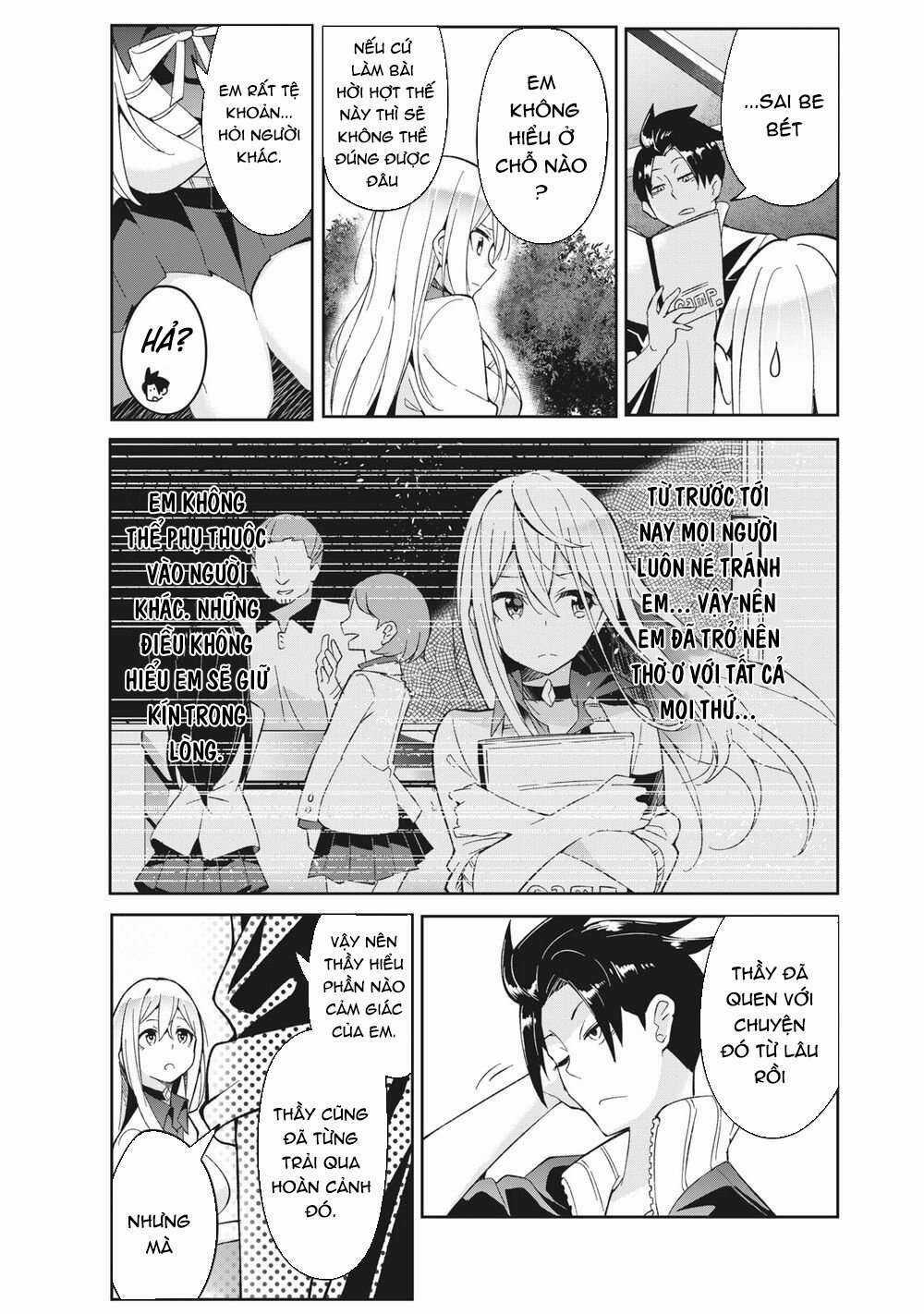 Những Học Sinh Mang Siêu Năng Lực Và Tên Giáo Viên Lười Biếng Chapter 3.1 trang 12