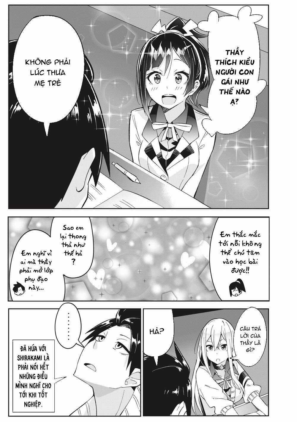 Những Học Sinh Mang Siêu Năng Lực Và Tên Giáo Viên Lười Biếng Chapter 3.1 trang 14