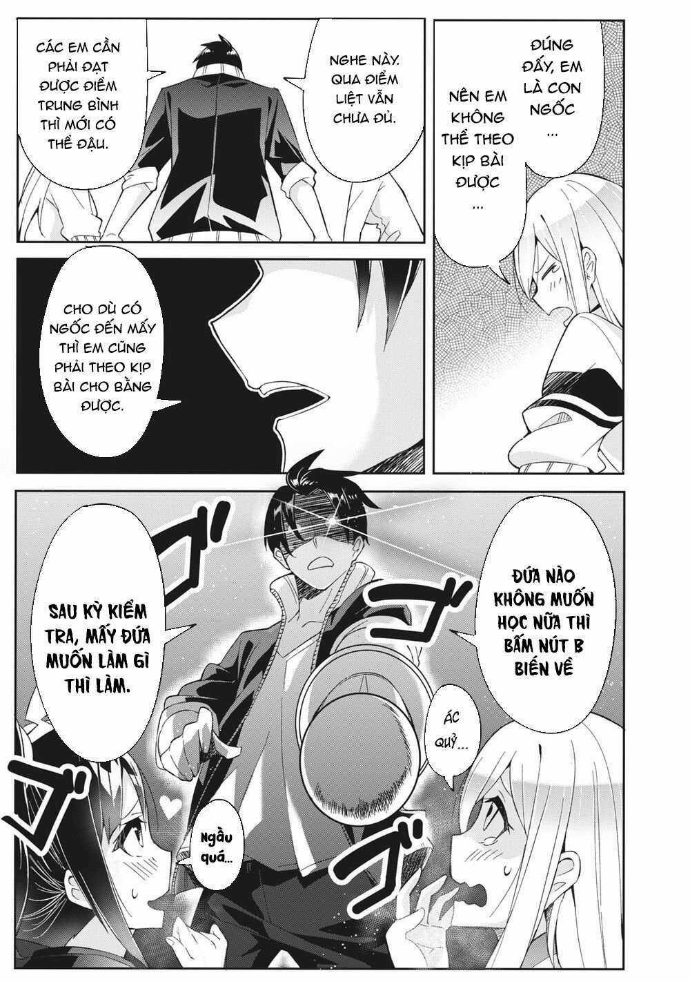 Những Học Sinh Mang Siêu Năng Lực Và Tên Giáo Viên Lười Biếng Chapter 3.1 trang 16