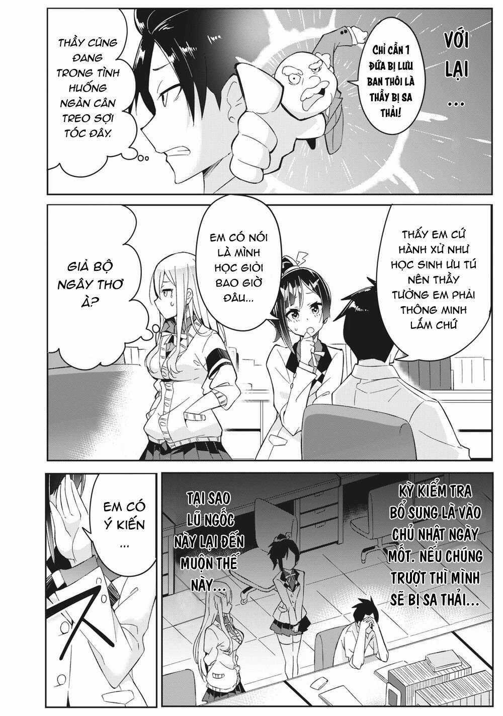 Những Học Sinh Mang Siêu Năng Lực Và Tên Giáo Viên Lười Biếng Chapter 3.1 trang 7