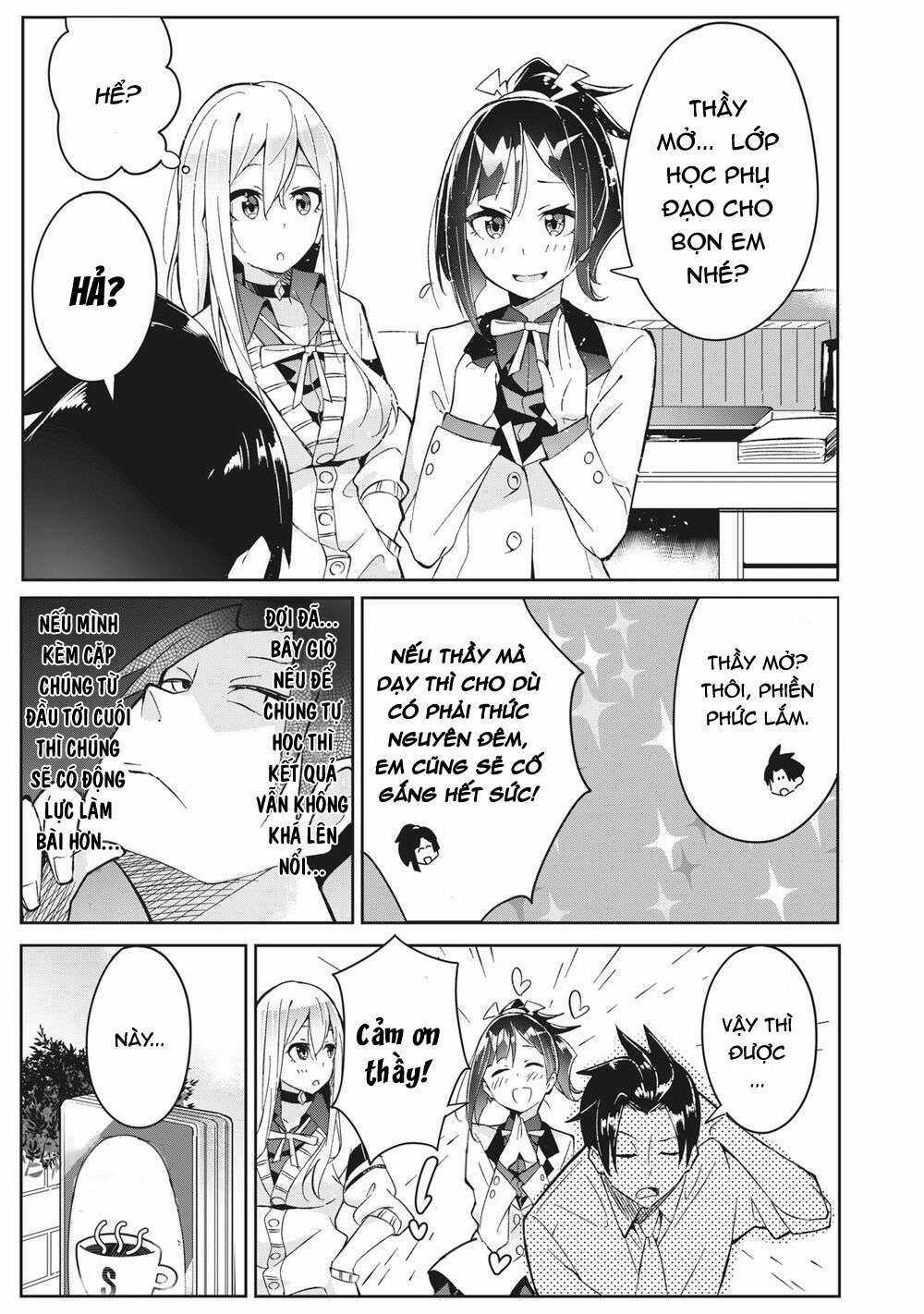 Những Học Sinh Mang Siêu Năng Lực Và Tên Giáo Viên Lười Biếng Chapter 3.1 trang 8