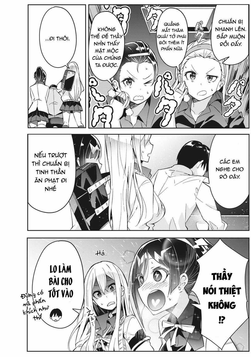 Những Học Sinh Mang Siêu Năng Lực Và Tên Giáo Viên Lười Biếng Chapter 3.2 trang 13