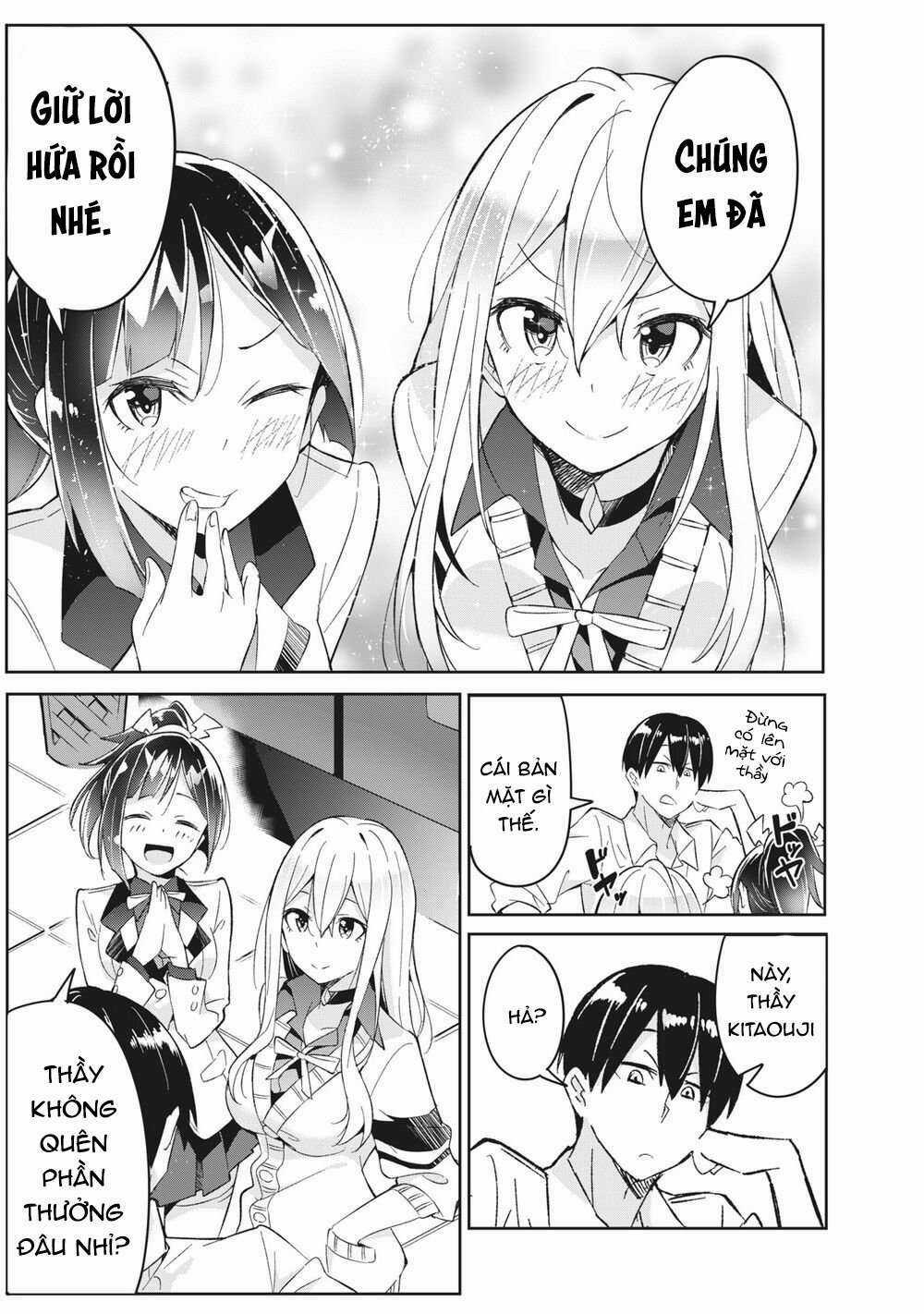 Những Học Sinh Mang Siêu Năng Lực Và Tên Giáo Viên Lười Biếng Chapter 3.2 trang 17