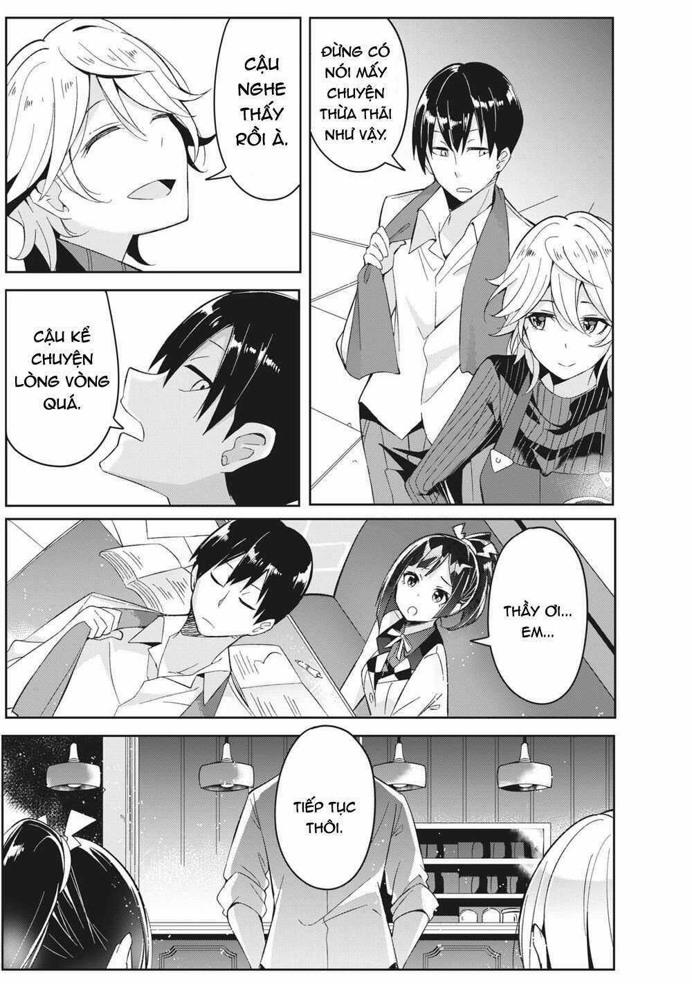 Những Học Sinh Mang Siêu Năng Lực Và Tên Giáo Viên Lười Biếng Chapter 3.2 trang 9