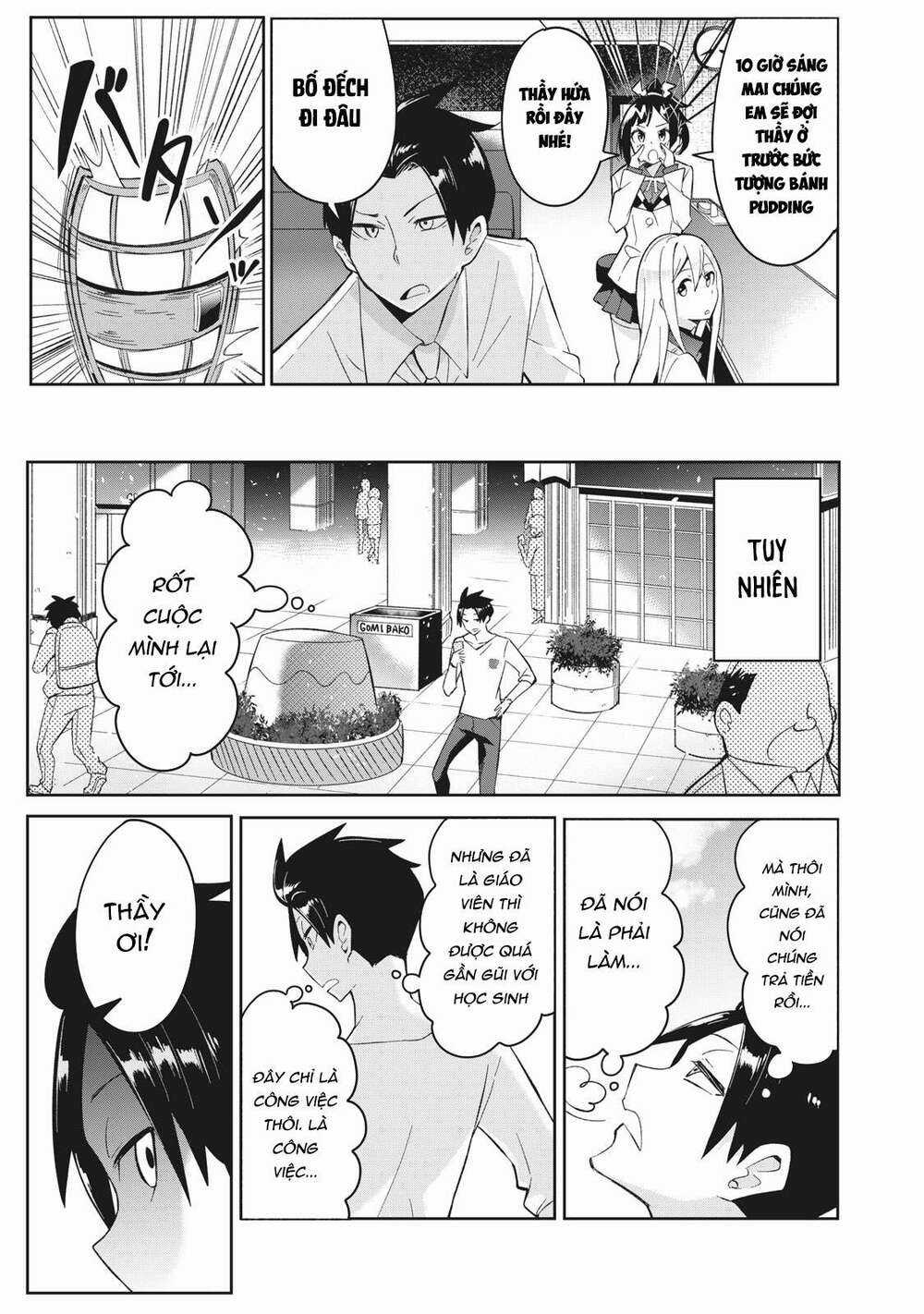 Những Học Sinh Mang Siêu Năng Lực Và Tên Giáo Viên Lười Biếng Chapter 4.1 trang 10