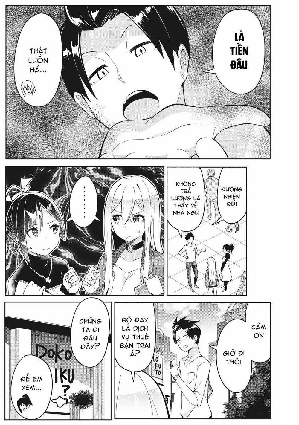 Những Học Sinh Mang Siêu Năng Lực Và Tên Giáo Viên Lười Biếng Chapter 4.1 trang 12