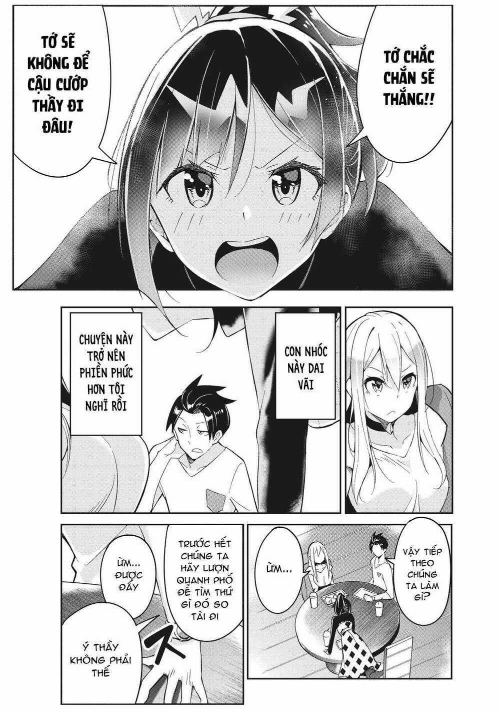 Những Học Sinh Mang Siêu Năng Lực Và Tên Giáo Viên Lười Biếng Chapter 4.1 trang 20