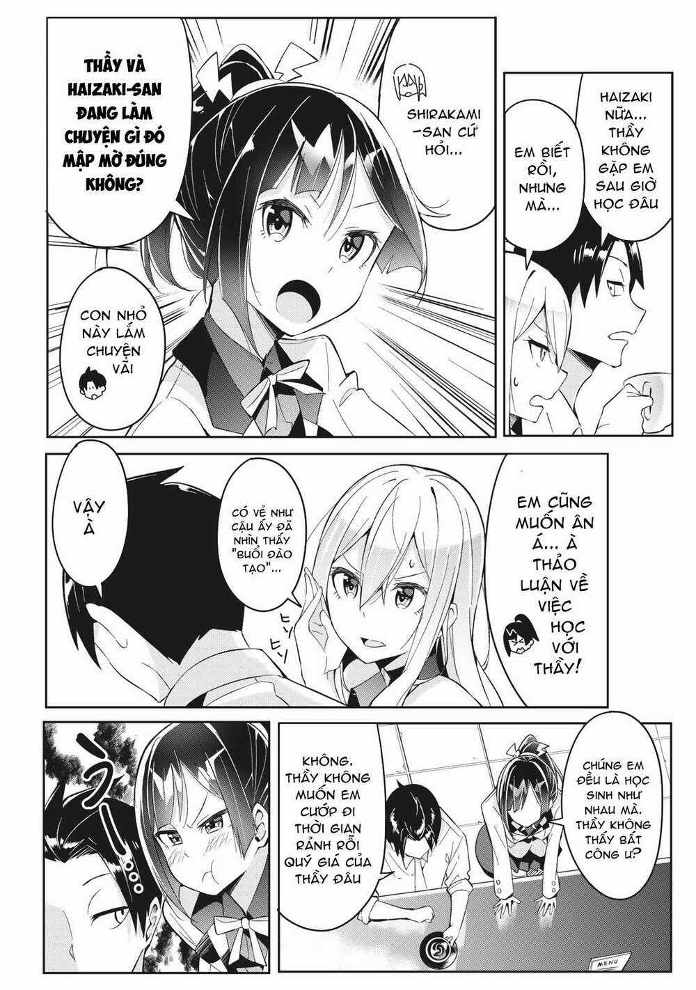 Những Học Sinh Mang Siêu Năng Lực Và Tên Giáo Viên Lười Biếng Chapter 4.1 trang 5