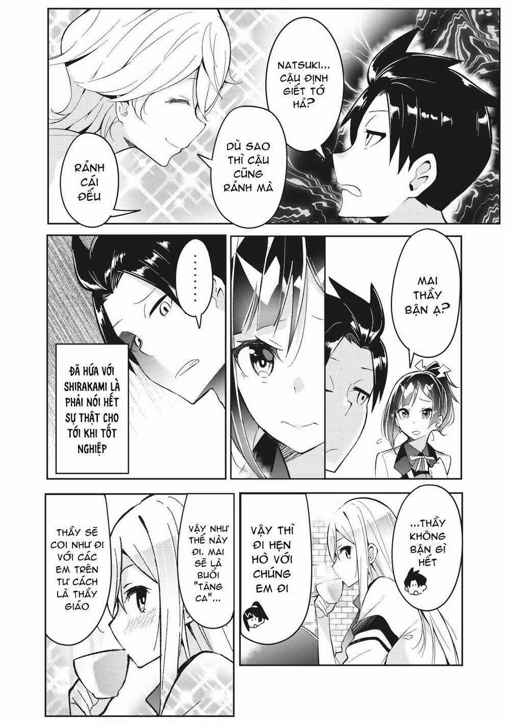 Những Học Sinh Mang Siêu Năng Lực Và Tên Giáo Viên Lười Biếng Chapter 4.1 trang 7