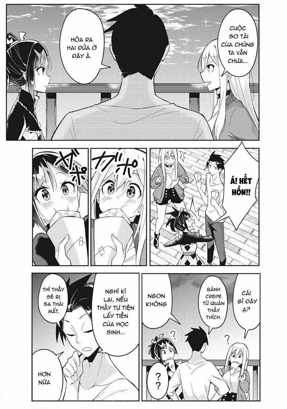 Những Học Sinh Mang Siêu Năng Lực Và Tên Giáo Viên Lười Biếng Chapter 4.2 trang 19