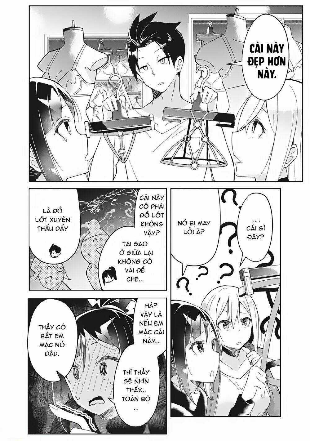 Những Học Sinh Mang Siêu Năng Lực Và Tên Giáo Viên Lười Biếng Chapter 4.2 trang 8