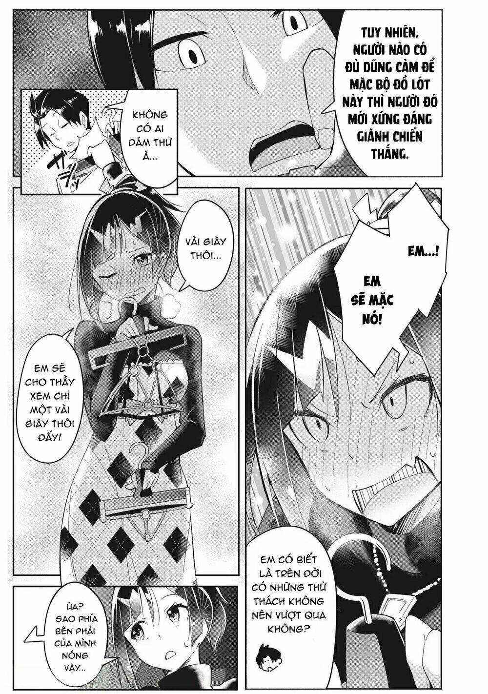 Những Học Sinh Mang Siêu Năng Lực Và Tên Giáo Viên Lười Biếng Chapter 4.2 trang 9