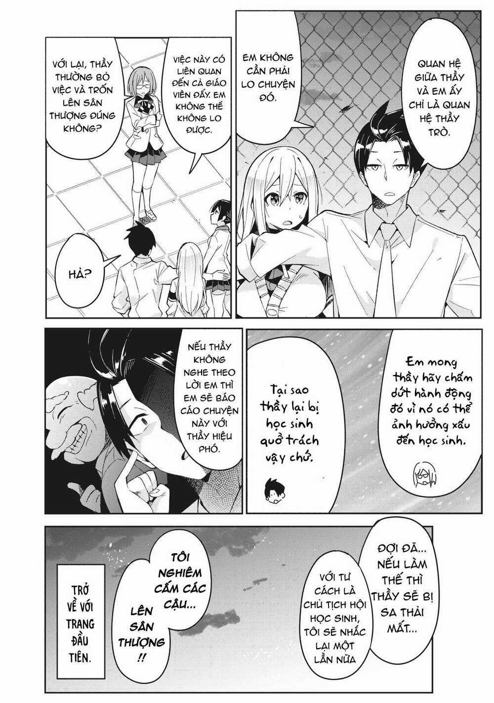 Những Học Sinh Mang Siêu Năng Lực Và Tên Giáo Viên Lười Biếng Chapter 5.1 trang 7