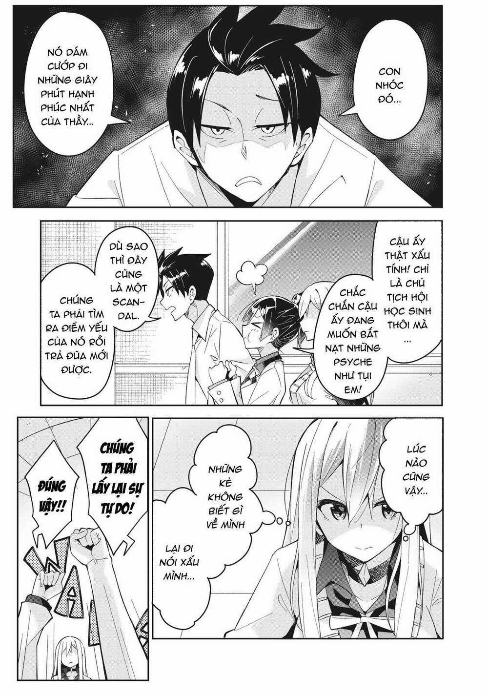 Những Học Sinh Mang Siêu Năng Lực Và Tên Giáo Viên Lười Biếng Chapter 5.1 trang 8