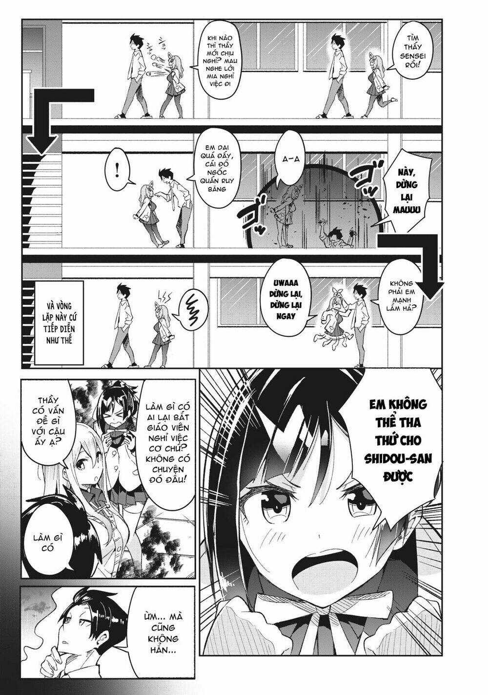 Những Học Sinh Mang Siêu Năng Lực Và Tên Giáo Viên Lười Biếng Chapter 6.1 trang 10