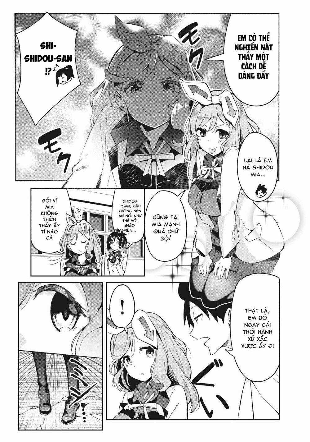 Những Học Sinh Mang Siêu Năng Lực Và Tên Giáo Viên Lười Biếng Chapter 6.1 trang 4