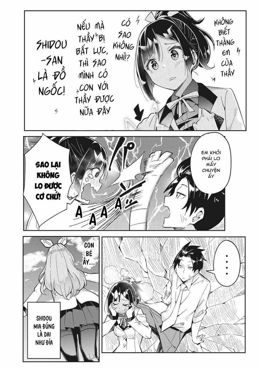 Những Học Sinh Mang Siêu Năng Lực Và Tên Giáo Viên Lười Biếng Chapter 6.1 trang 9