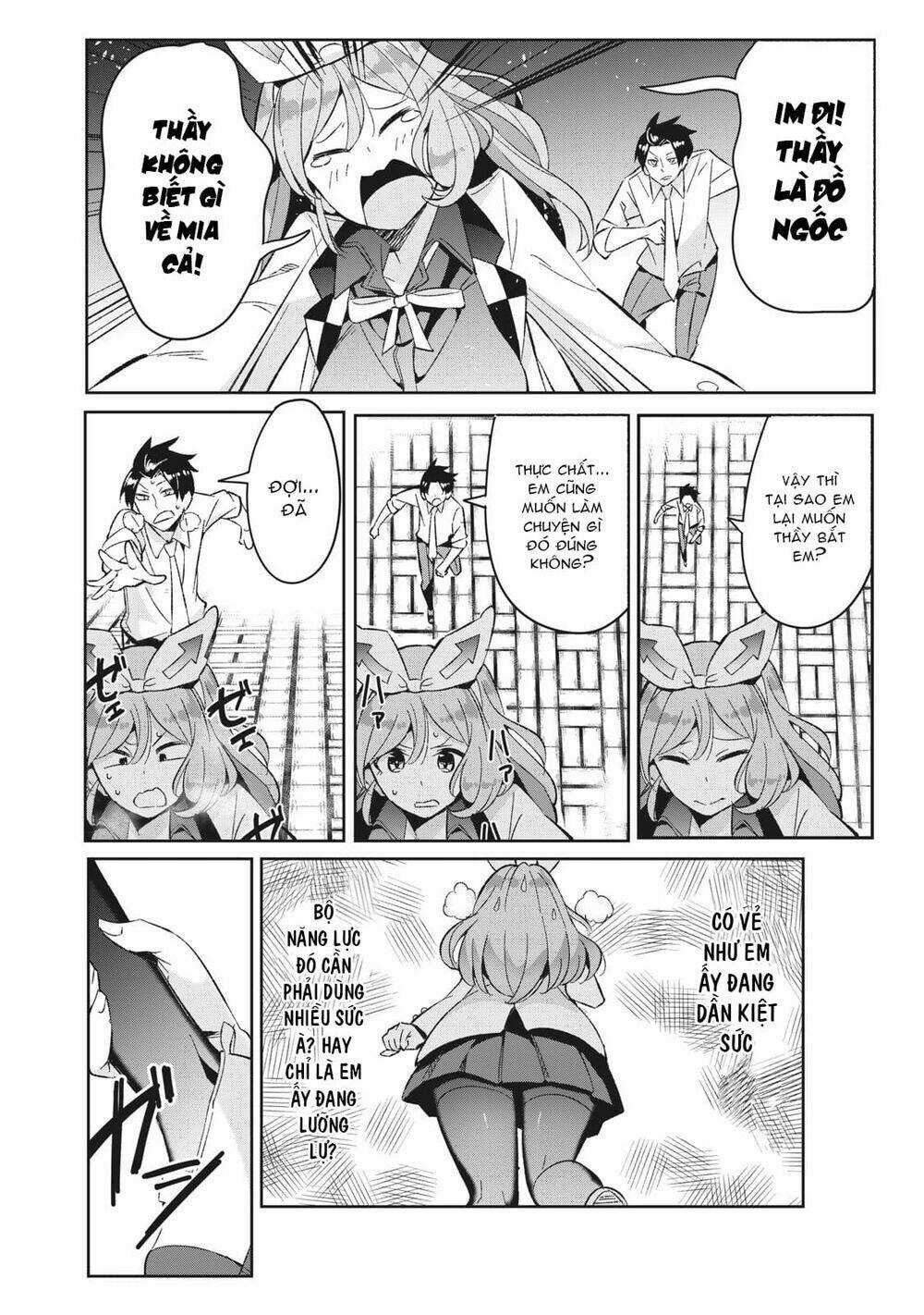 Những Học Sinh Mang Siêu Năng Lực Và Tên Giáo Viên Lười Biếng Chapter 6.3 trang 13