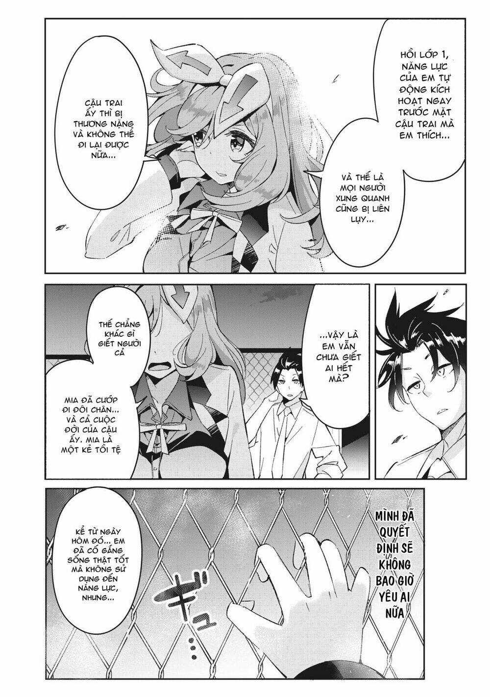 Những Học Sinh Mang Siêu Năng Lực Và Tên Giáo Viên Lười Biếng Chapter 6.3 trang 3