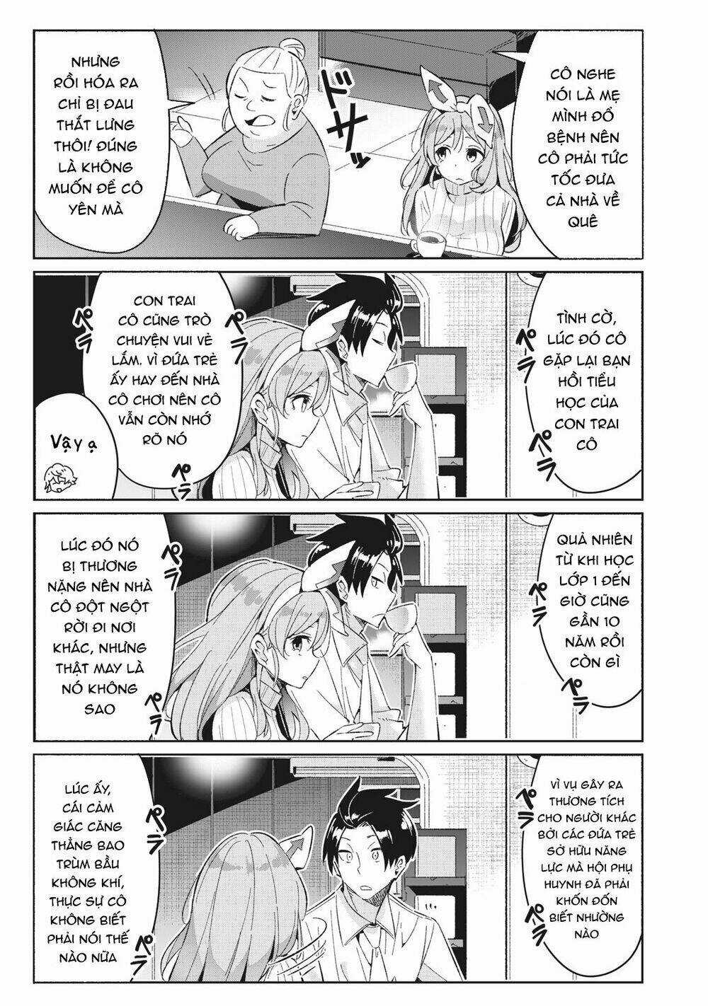 Những Học Sinh Mang Siêu Năng Lực Và Tên Giáo Viên Lười Biếng Chapter 6.4 trang 13