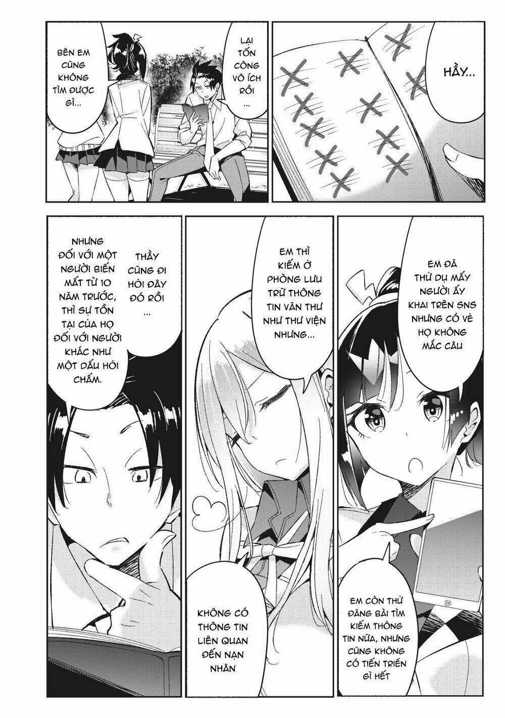 Những Học Sinh Mang Siêu Năng Lực Và Tên Giáo Viên Lười Biếng Chapter 6.4 trang 2