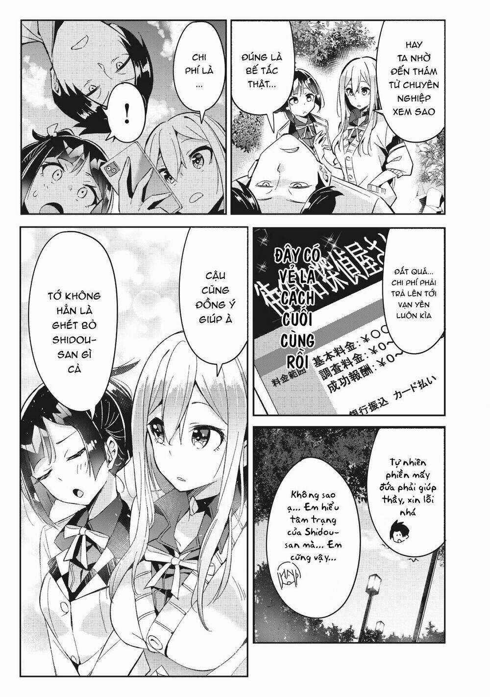 Những Học Sinh Mang Siêu Năng Lực Và Tên Giáo Viên Lười Biếng Chapter 6.4 trang 3