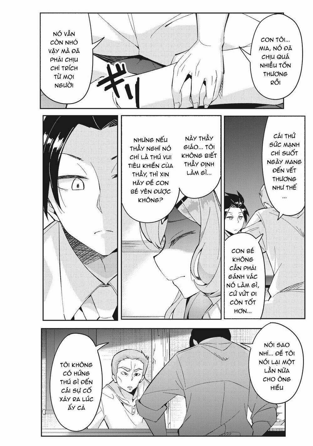 Những Học Sinh Mang Siêu Năng Lực Và Tên Giáo Viên Lười Biếng Chapter 6.4 trang 7