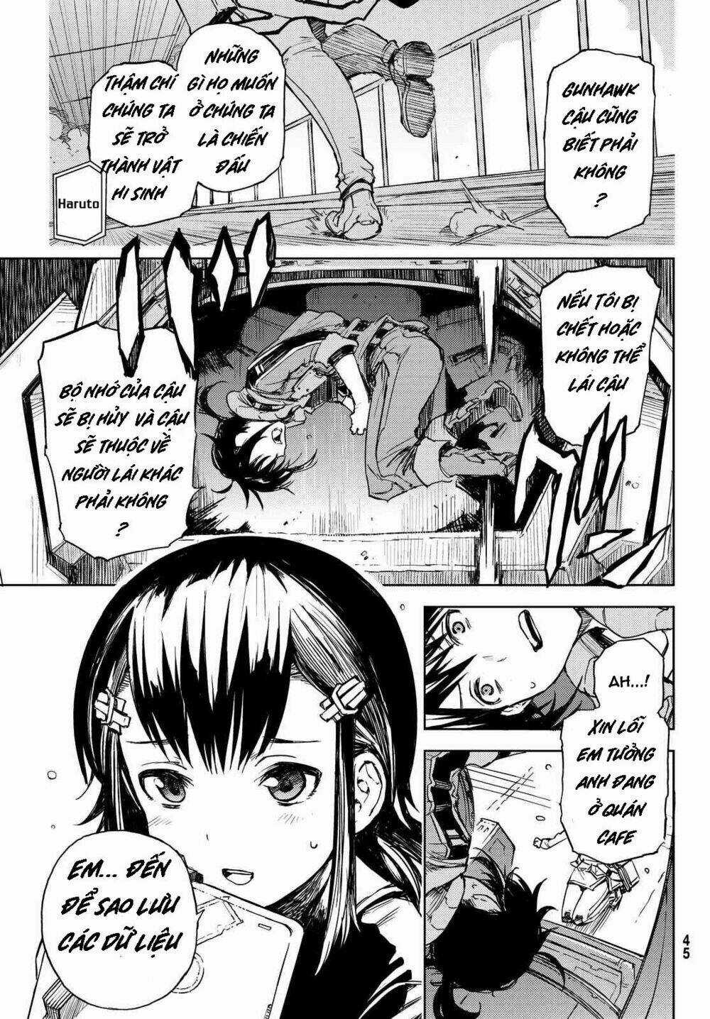 Những Khối Sắt Khổng Lồ Chapter 1 trang 23