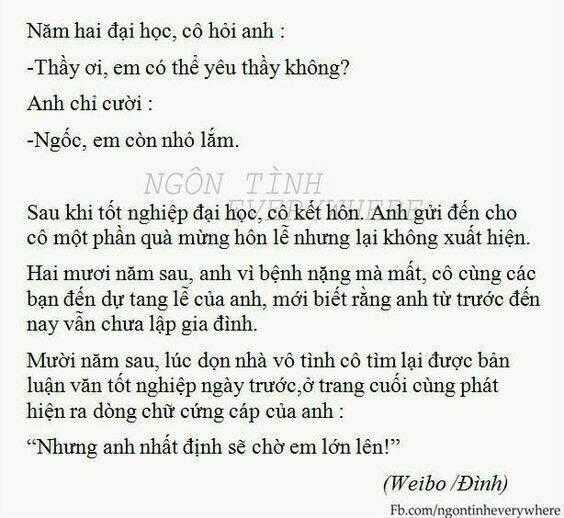 Những Mẩu Truyện "Ngôn Tình" [Ngược] Chapter 8 trang 2