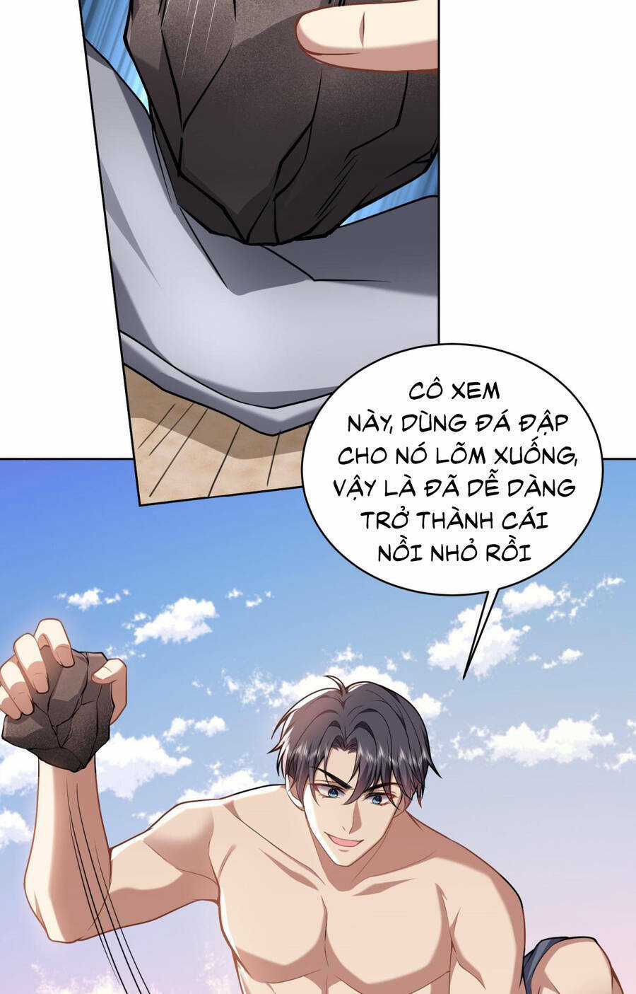 Những Ngày Sống Sót Ngoài Đảo Hoang Chapter 4 trang 64