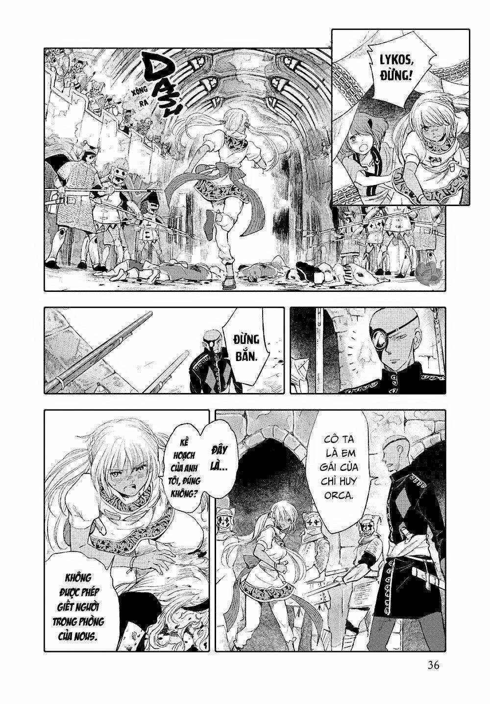 NHỮNG NGƯỜI CON CỦA CÁ VOI BÙN Chapter 13 trang 34