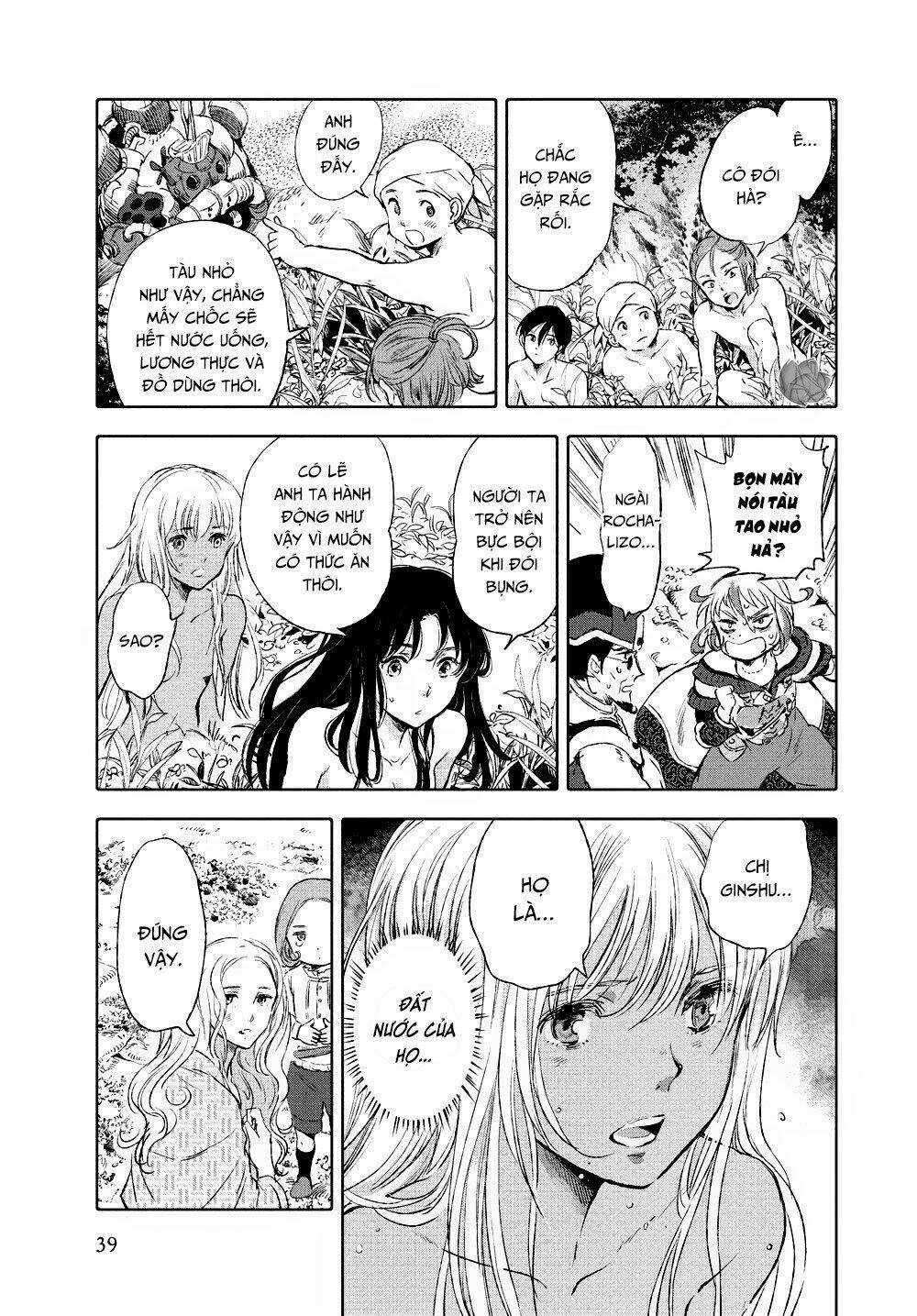 NHỮNG NGƯỜI CON CỦA CÁ VOI BÙN Chapter 17 trang 36