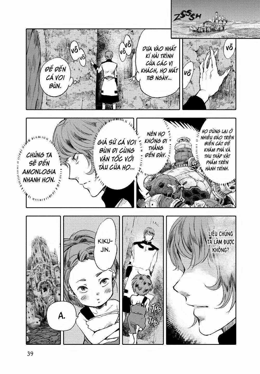 NHỮNG NGƯỜI CON CỦA CÁ VOI BÙN Chapter 21 trang 35