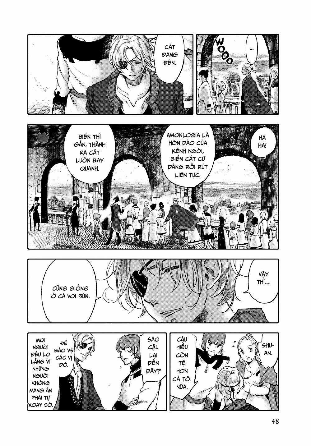 NHỮNG NGƯỜI CON CỦA CÁ VOI BÙN Chapter 35 trang 8