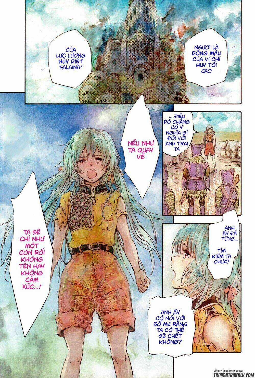 NHỮNG NGƯỜI CON CỦA CÁ VOI BÙN Chapter 6 trang 6