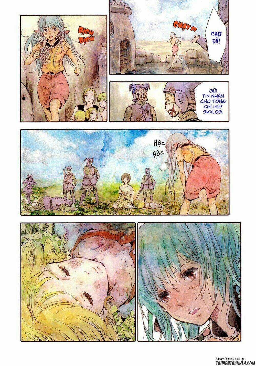 NHỮNG NGƯỜI CON CỦA CÁ VOI BÙN Chapter 6 trang 8