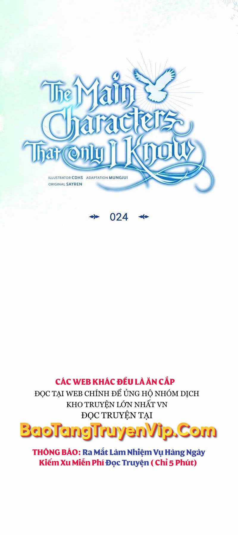 Những Nhân Vật Chính Mà Chỉ Tôi Biết Chapter 24 trang 9