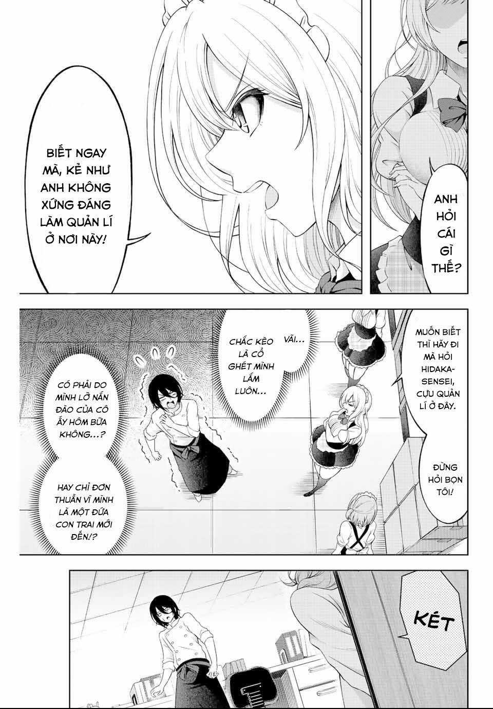 những nữ thần ngọt ngào của tiệm bánh Chapter 2 trang 9