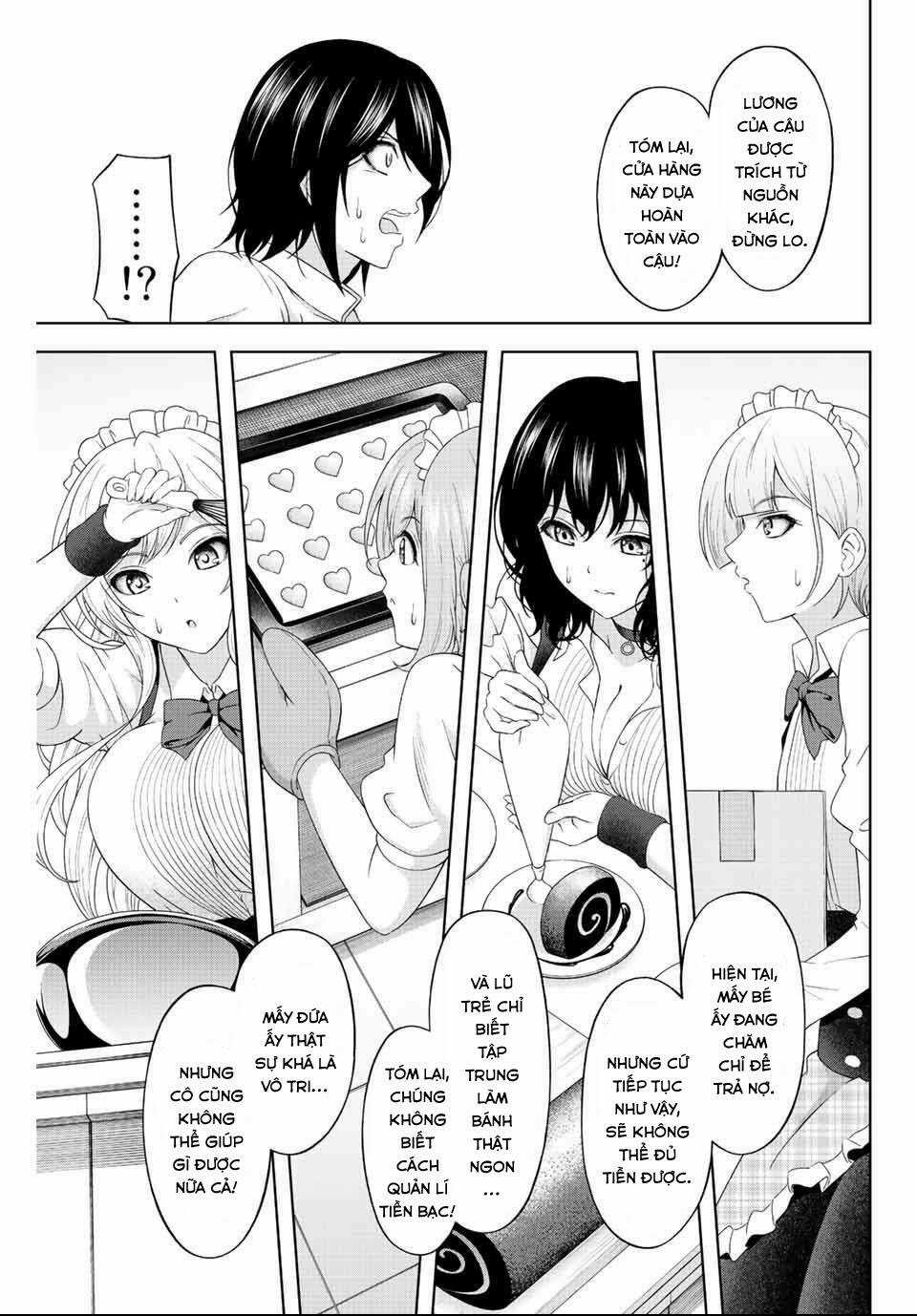 những nữ thần ngọt ngào của tiệm bánh Chapter 3 trang 9