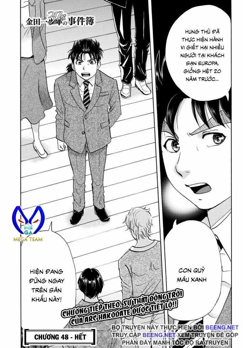 Những Vụ Án Của Kindaichi Ở Tuổi 37 ( mega team ) Chapter 48 trang 22