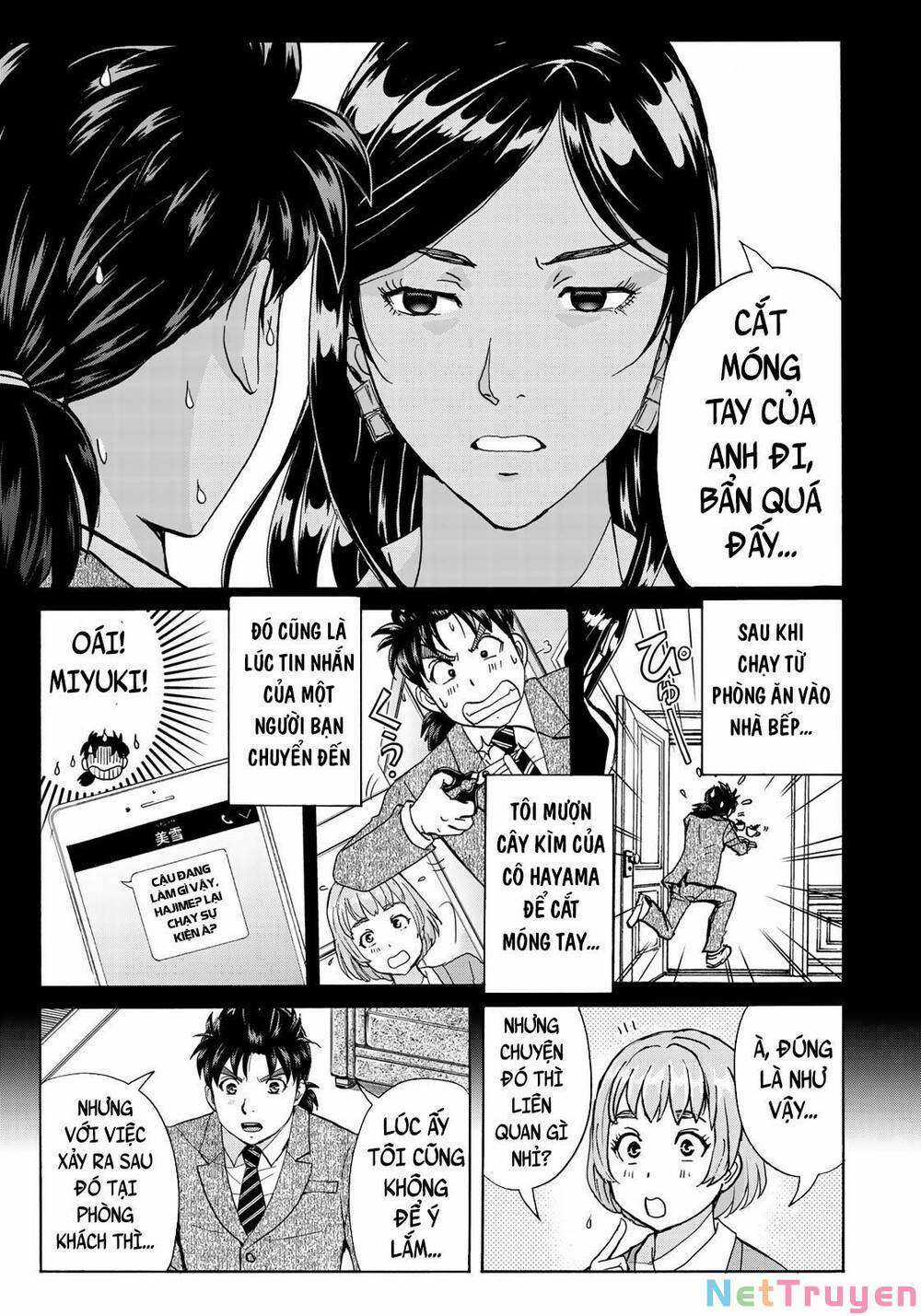Những Vụ Án Của Kindaichi Ở Tuổi 37 ( mega team ) Chapter 64 trang 10